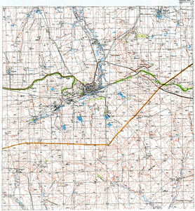 Уменьшенное изображение Карта 100k--m39-028