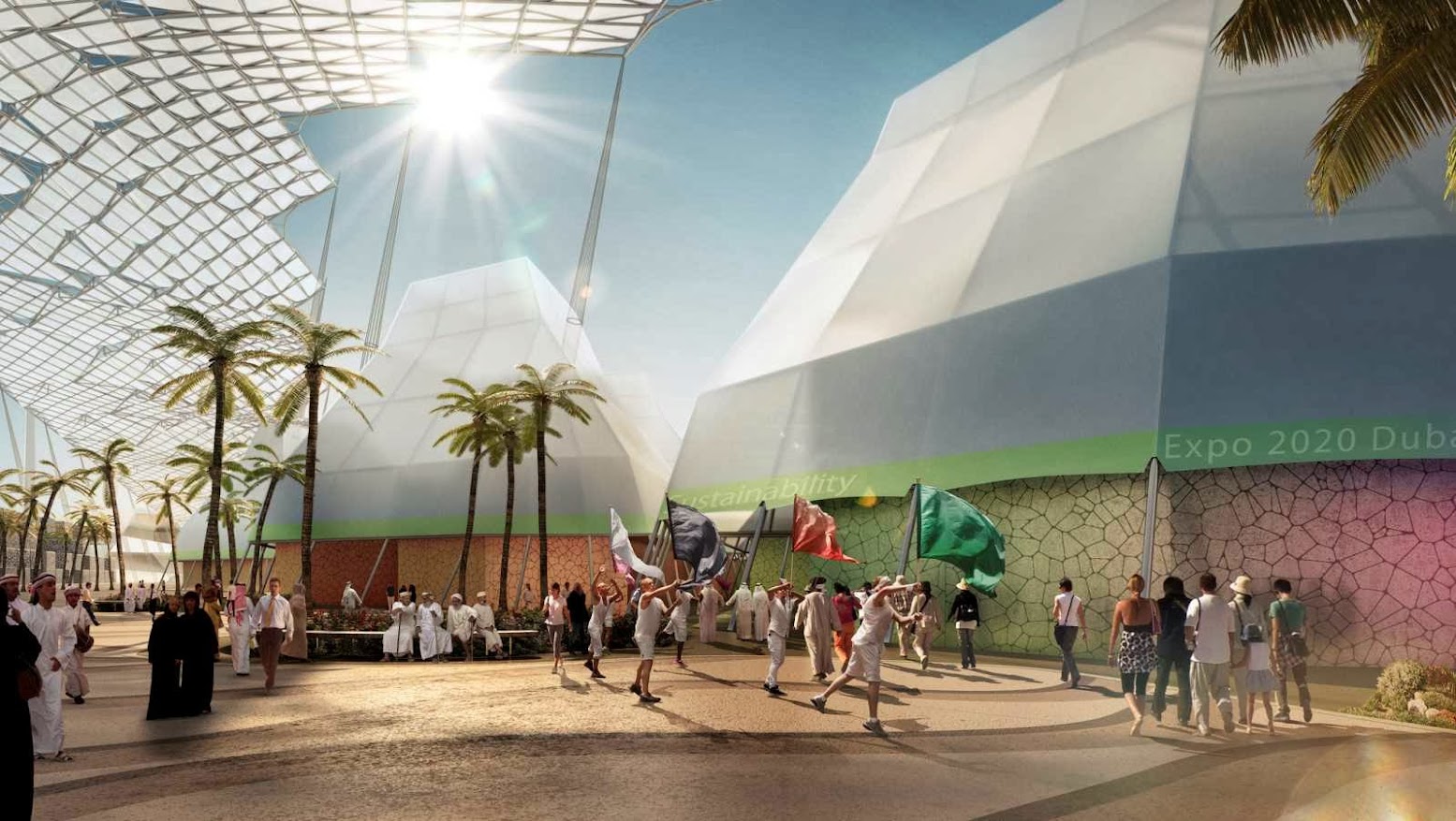 Master Plan Dubai World Expo 2020 by HOK
