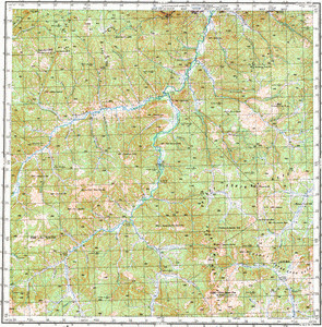 Уменьшенное изображение Карта 200k--m49-25