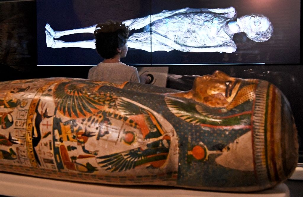 Egyptian mummies virtually unwrapped in Australia Egyptian mummies virtually unwrapped in Australia