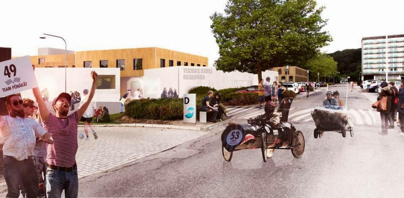 Henning Larsen Wins Technical College Silkeborg Competition