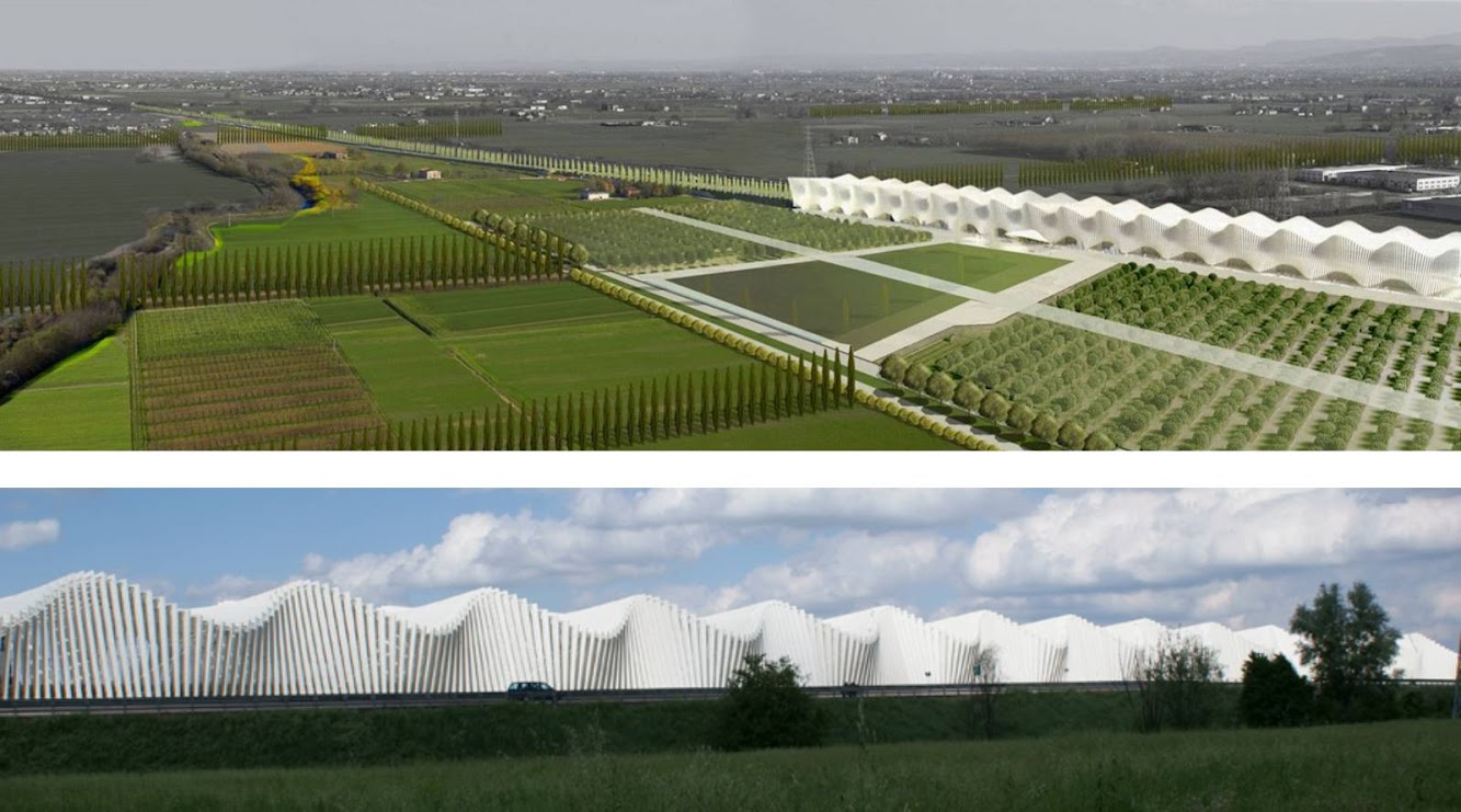 Mediopadana Station by Santiago Calatrava