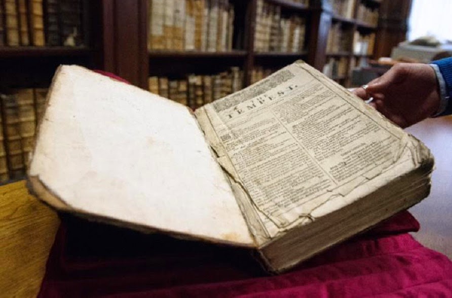 Rare first Shakespeare edition found in French library Rare first Shakespeare edition found in French library