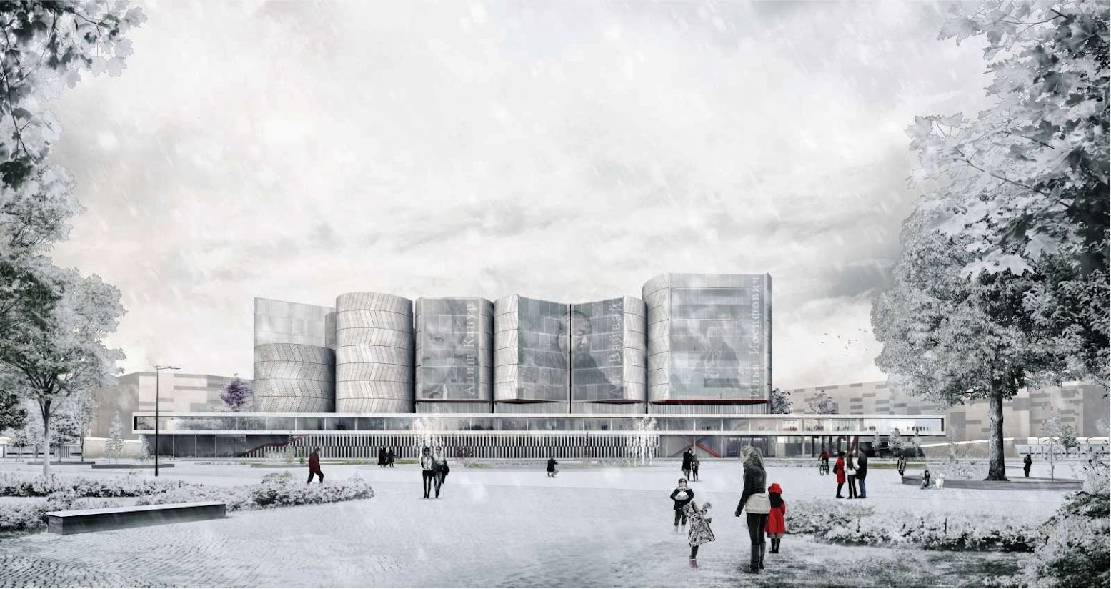 Finalists for competition the New National Center for