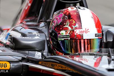 шлем Адриана Сутиля для Гран-при Японии 2014