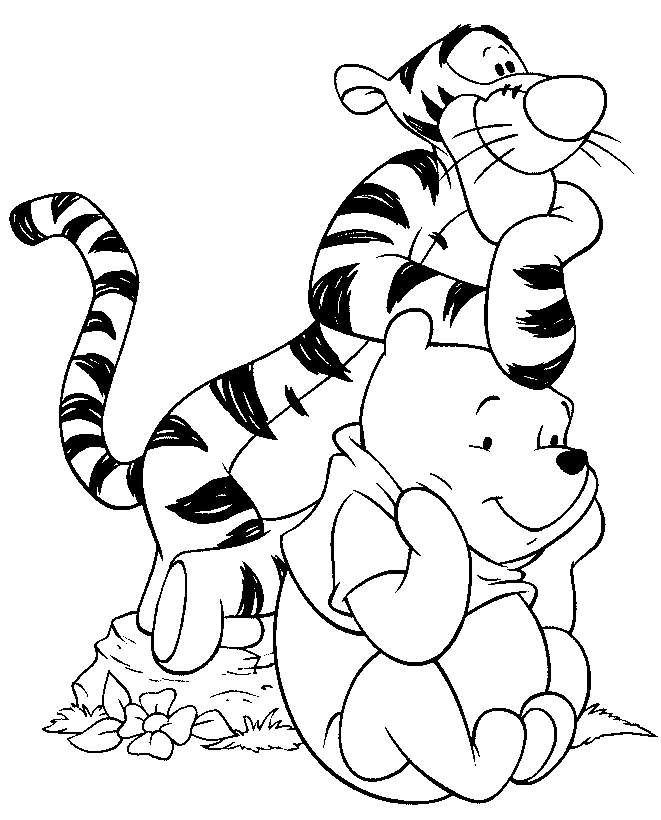 Coloring Pages DLTK's Crafts for Kids - coloring pages of cartoon characters