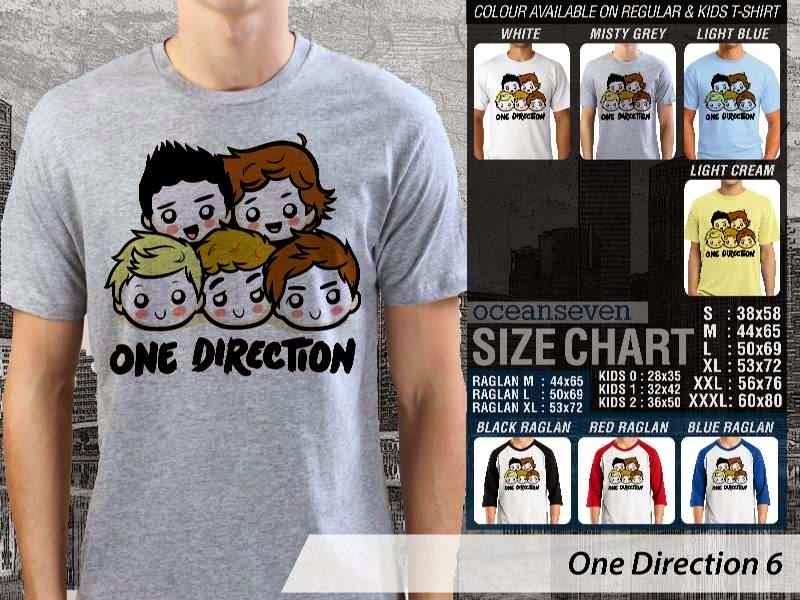 Kaos musik One Direction 6