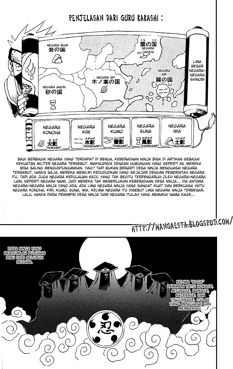 Baca Manga, Baca Komik, Naruto Chapter 9, Naruto 9 Bahasa Indonesia, Naruto 9 Online