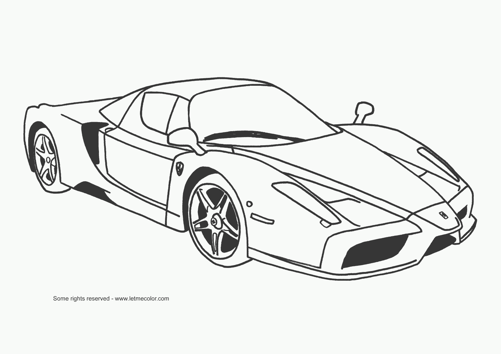 FREE Disney Cars Coloring Pages