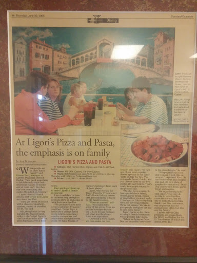 Italian Restaurant «Ligoris», reviews and photos, 4780 Old Post Rd, Ogden, UT 84403, USA