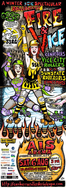 rollerderby poster