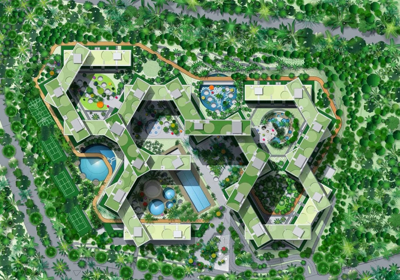 The Interlace by Oma