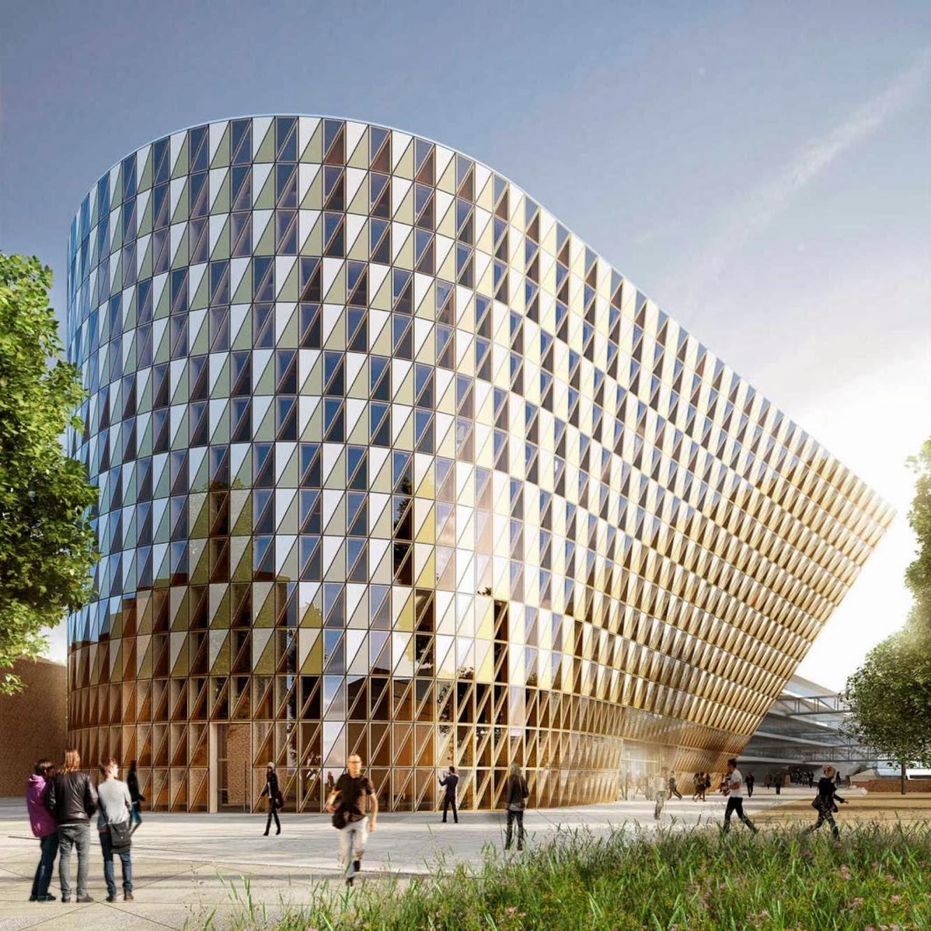 Karolinska Institutet Aula Medica by Wingårdh Architects