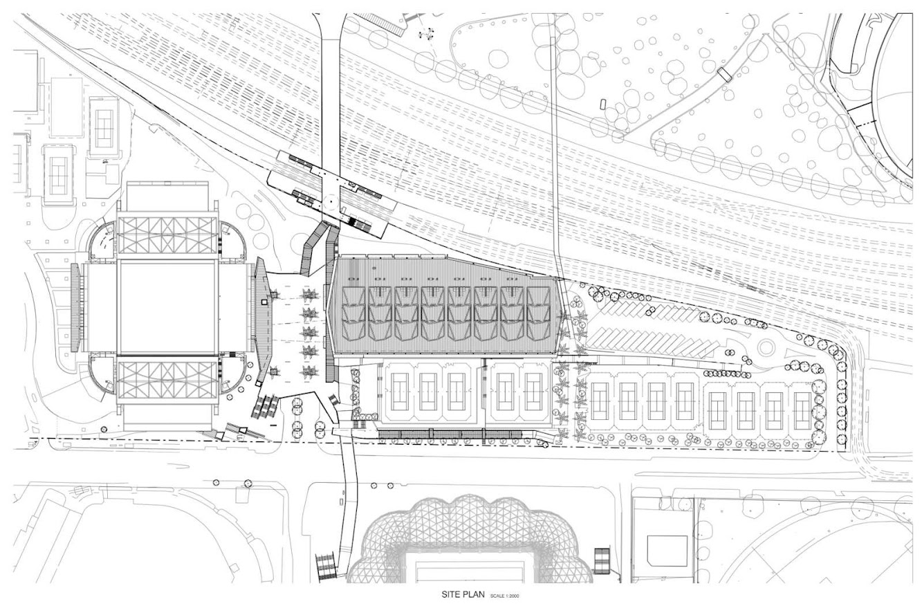 National Tennis Centre by Jackson Architecture