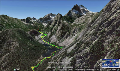 Trail around Nada Lake