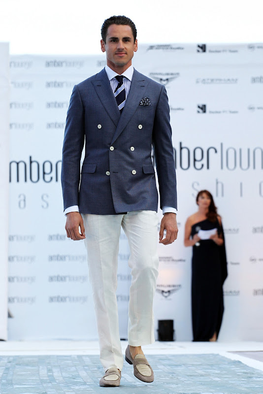 Адриан Сутиль на Amber Lounge Fashion Show на Гран-при Монако 2013