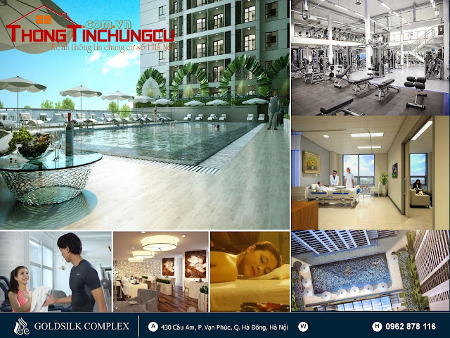 BỂ BƠI - NHÀ HÀNG - GYM - SPA - PHÒNG KHÁM ĐA KHOA