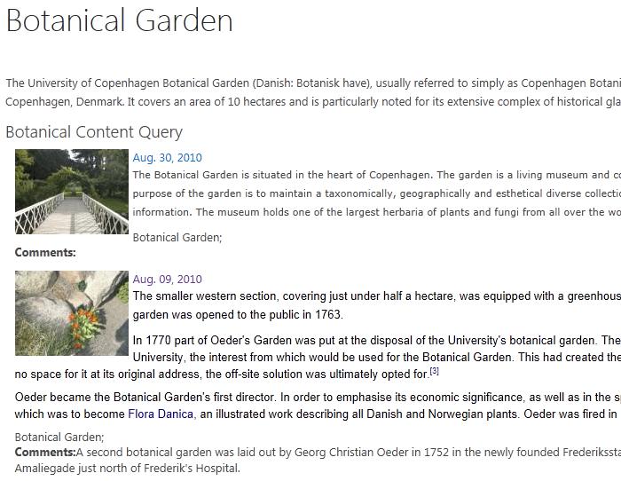 SharePoint 2013 Content Query