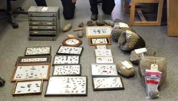 Oregon police seize Native American relics headed for black market Oregon police seize Native American relics headed for black market