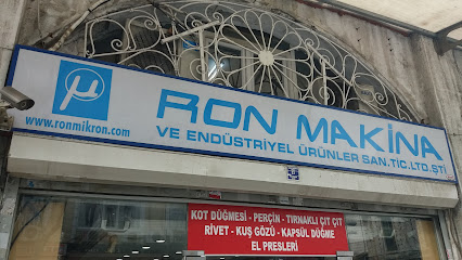 Ron Makina Ve Endüstriyel Ürünler San.TIc.Ltd.Şti.