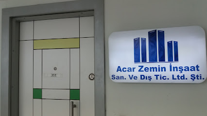 Acar Zemin İnşaat San. ve Diş Tic. Ltd. Şti.