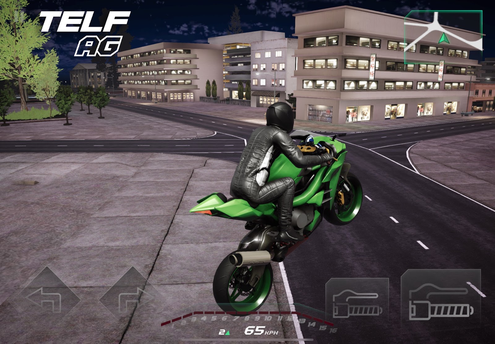 Telf AG racing game on IoS