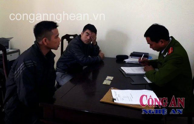 Công an huyện Quỳnh Lưu đấu tranh, khai thác đối tượng phạm tội