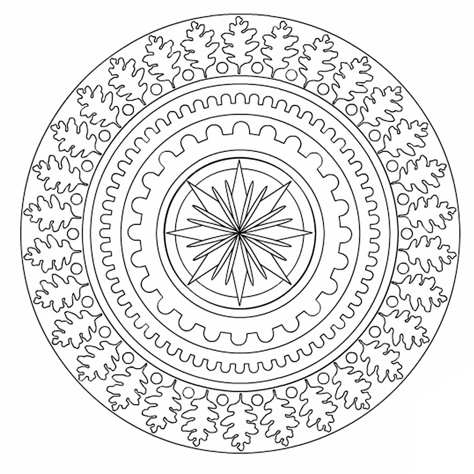 Dover Publications Mystic Mandalas 3-D Coloring Book