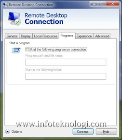 Autorun setting in Remote desktop connection