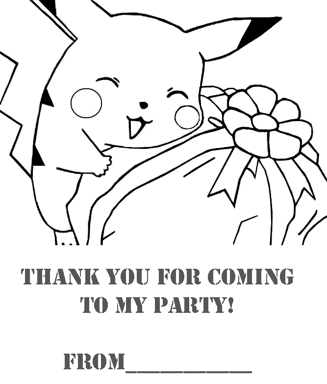 Pokemon Coloring Pages & Pokemon Printable Crafts
