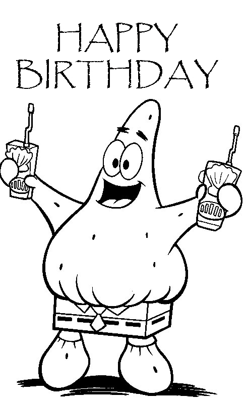 Coloring Pages free online coloring ! - spongebob coloring pages online