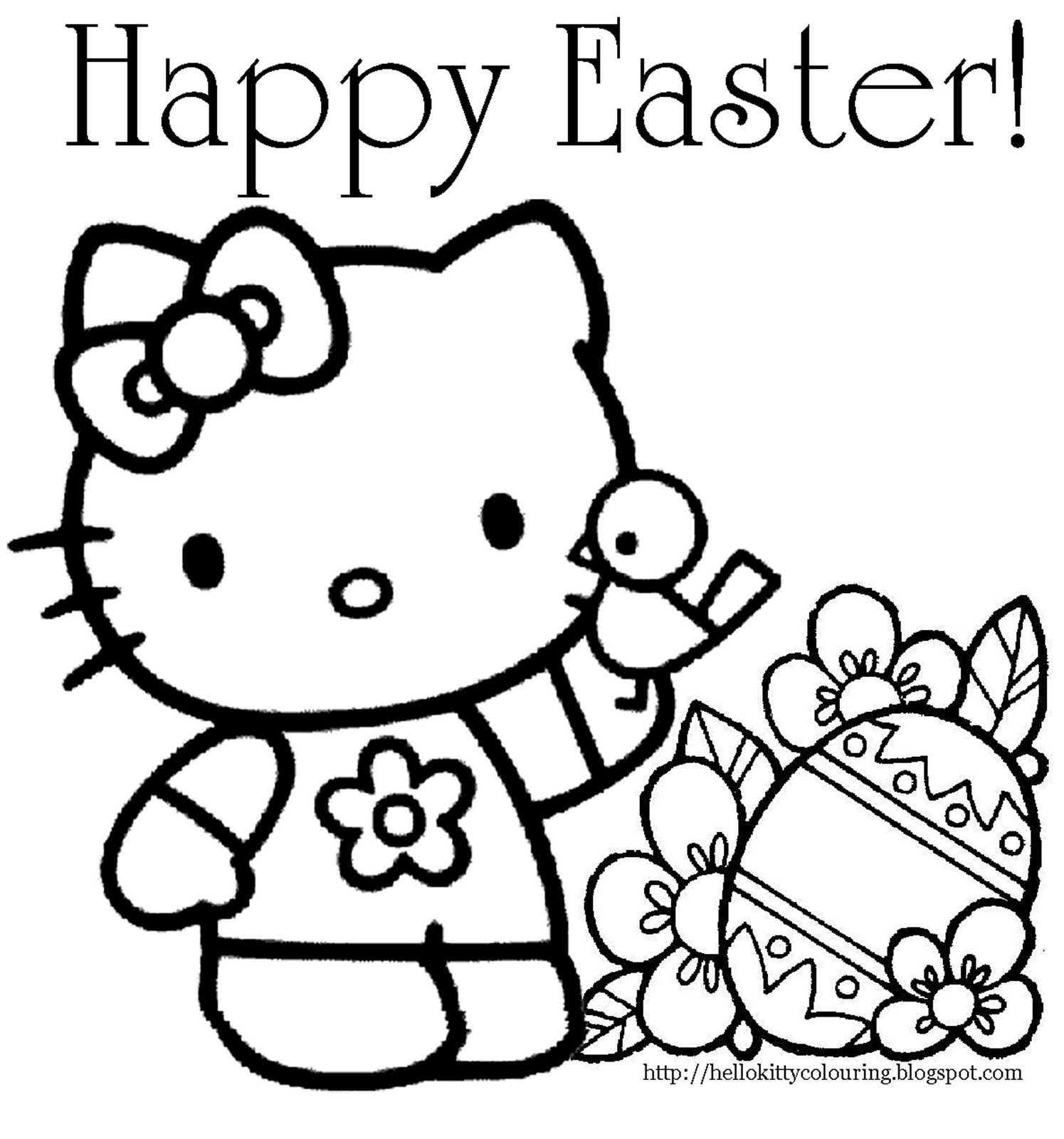 Hello Kitty coloring pages printable games