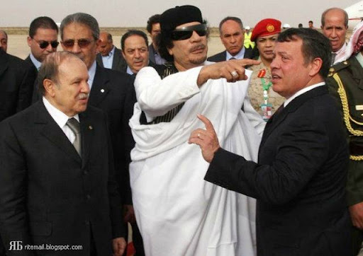 stylish libyan dictator Gaddafi