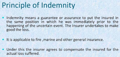 principle of indemnity