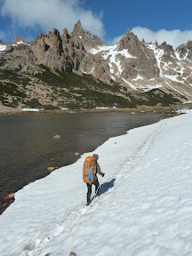 Le long de la laguna Tonchek