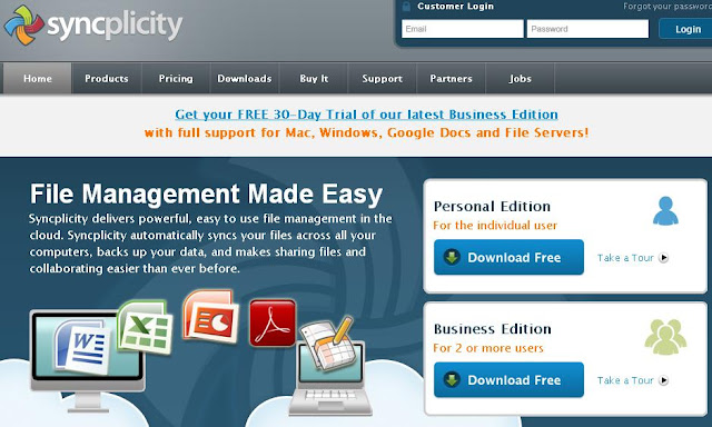 syncplicity free online cloud storage