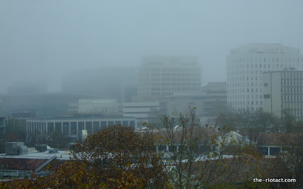 fog over civic
