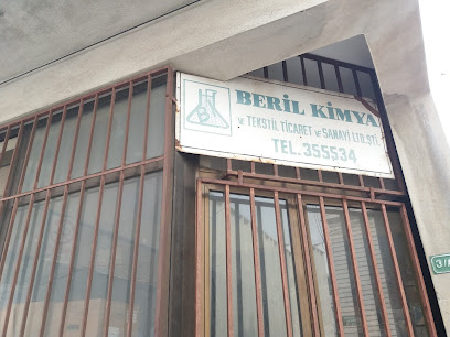Beril Kimya Ve Tekstil Ticaret Ve Sanayi Ltd. Şti.