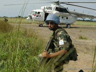 Des forces onusiennes. Radio Okapi/ John Bompengo