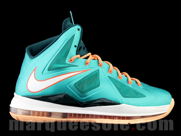 First Look at Nike LeBron X 10 Miami Dolphins