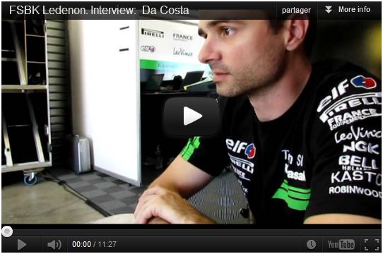 [video] FSBK Ledenon. Rencontre avec Julien Da Costa. Capturer