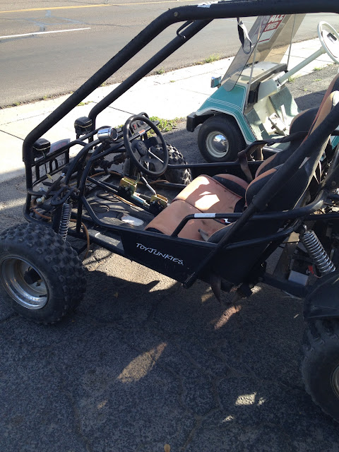 pimped golf buggy