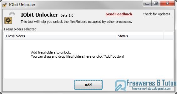 IObit Unlocker : un logiciel gratuit pour déverrouiller les fichiers bloqués