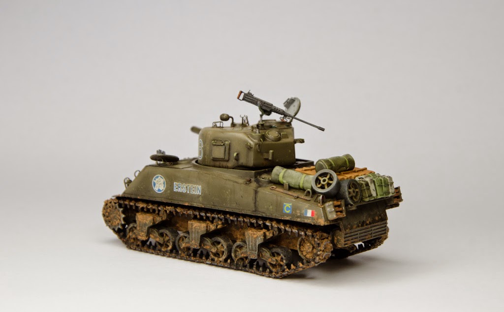 M4 Sherman Eduard 1/72e FINI M4-13