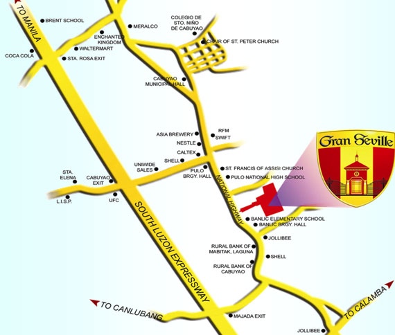 Cabuyao Map