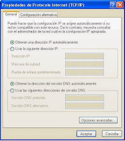 Propiedades de Protocolo servidor DNS