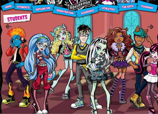 Monster High - Personajes