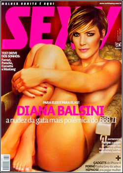 revistas xxx Diana Balsini   Revista Sexy   Junho 2011