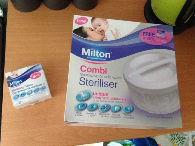 Milton Combi Microwave or Cold Water Steriliser & Sterilising Tablets -  Review | Mum of a Premature Baby