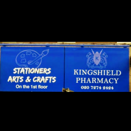 Kingshield Pharmacy AND Arts & Stationers logo